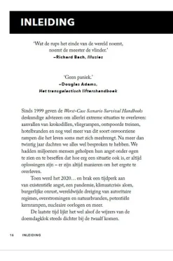 Outdoor Boek Zo Overleef Je De Apocalyps