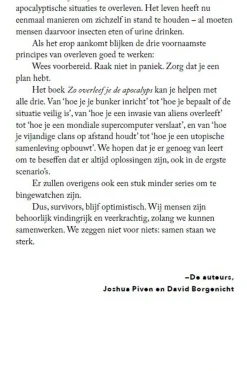 Outdoor Boek Zo Overleef Je De Apocalyps