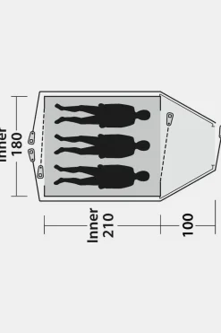 Outwell Tent Cloud 3 - New
