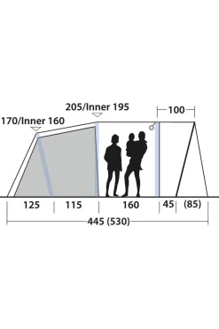 Outwell Tent Monterey 5 Air