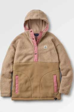 Passenger Clothing ltd Fleece Calla Hooded Recycled Polar-Lined Fleece