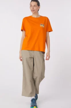 Passenger Clothing ltd T-Shirt Golden Hour Recycled Cotton Oversized T-Shirt