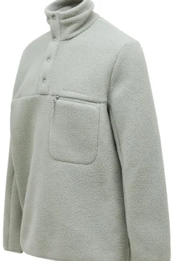 Peak Performance Fleece M Fleece Snap T-Neck