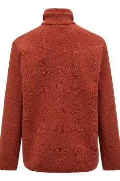 Peak Performance Fleece M Fleece Snap T-Neck