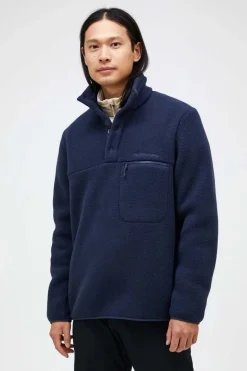 Peak Performance Fleece M Fleece Snap T-Neck