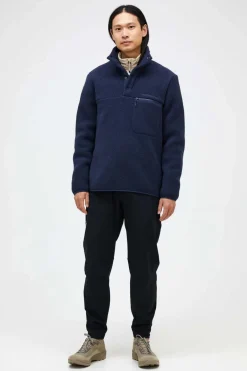 Peak Performance Fleece M Fleece Snap T-Neck