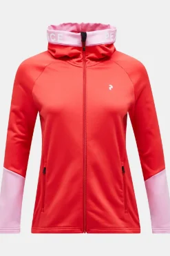Peak Performance Fleece W Rider Zip Hood