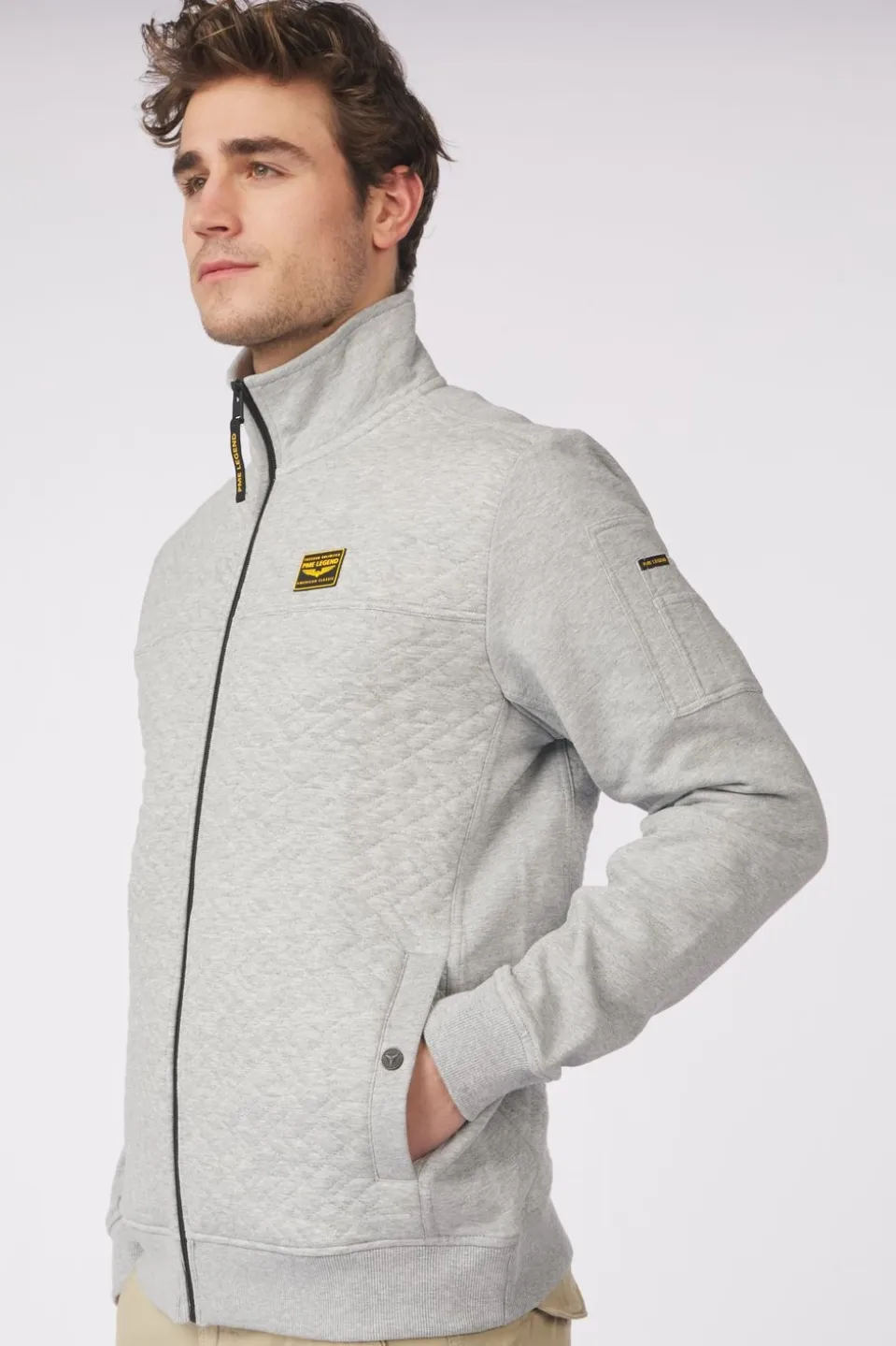 PME Legend Cardigan Jacquard Interlock