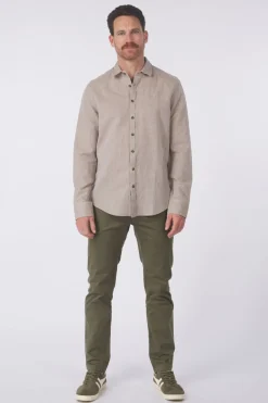 PME Legend Hemd Cotton Linen 2 Tone