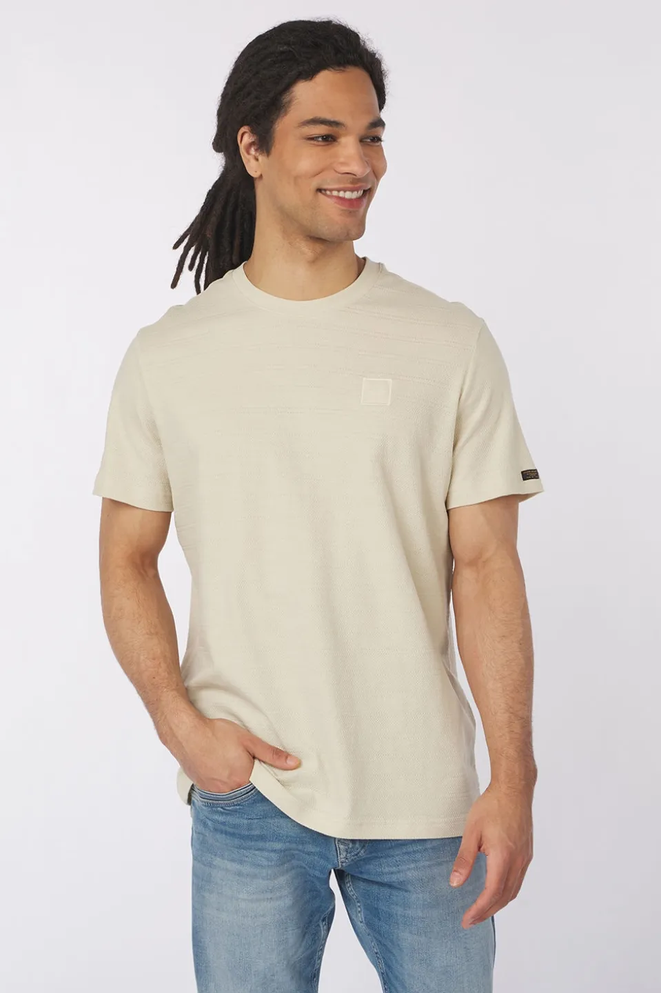 PME Legend T-Shirt Jacquard Stripes