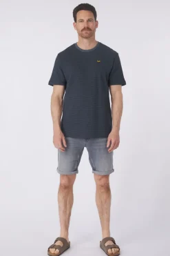 PME Legend T-Shirt Textured Stripe