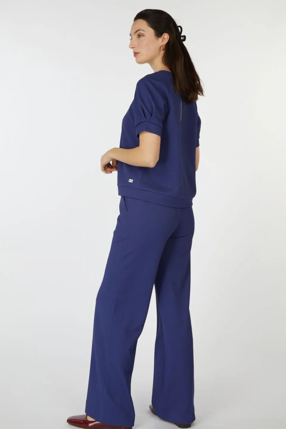 Pom Amsterdam Blouse Senna Sapphire Blue