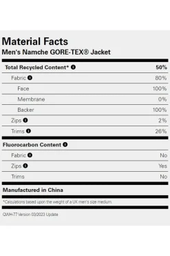 Rab Regenjas Namche Gore-Tex