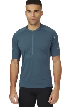 Rab T-Shirt Cindercrino Zip Tee