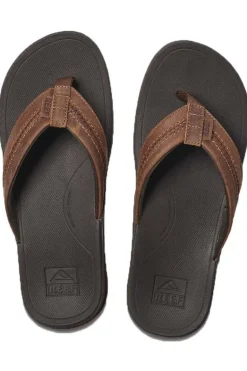 Reef Slipper Leather Ortho Bounce Coast