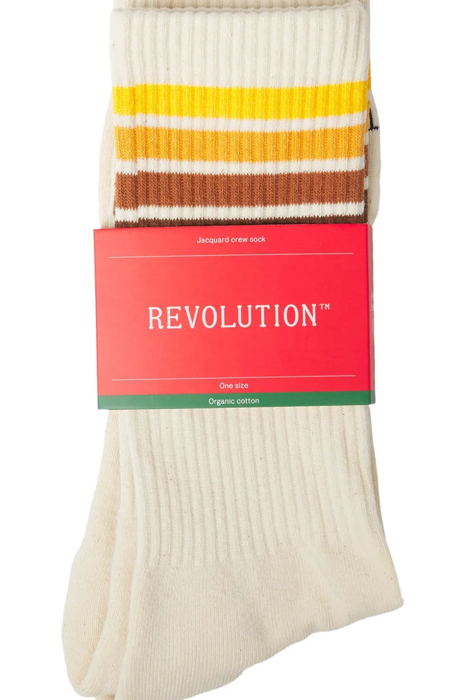 Revolution Sokken Jaquard Crew Sock
