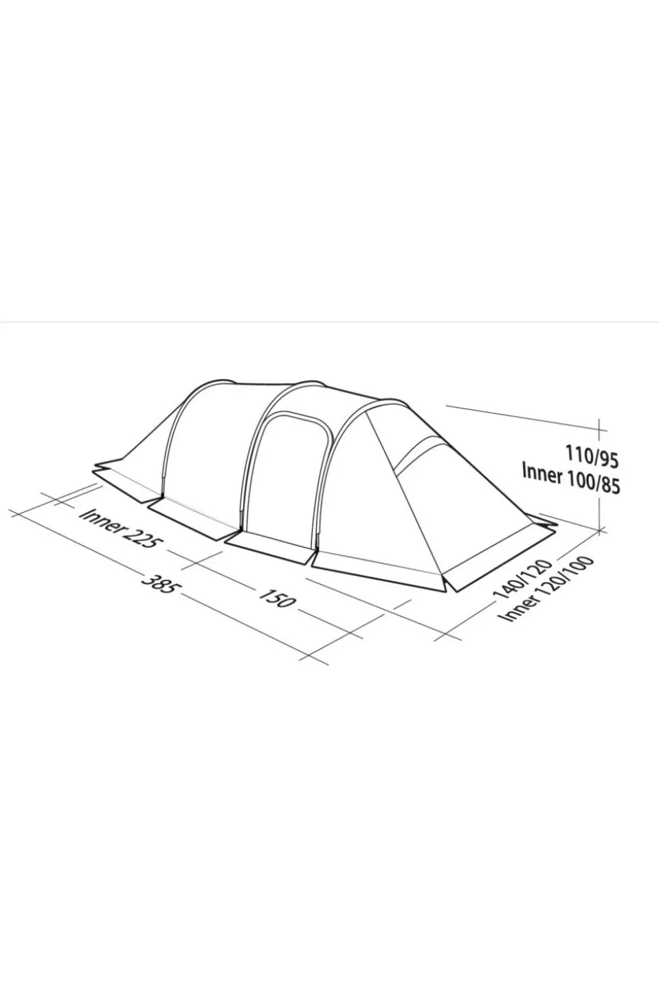 Robens Verhuur - Tent Nordic Lynx 2