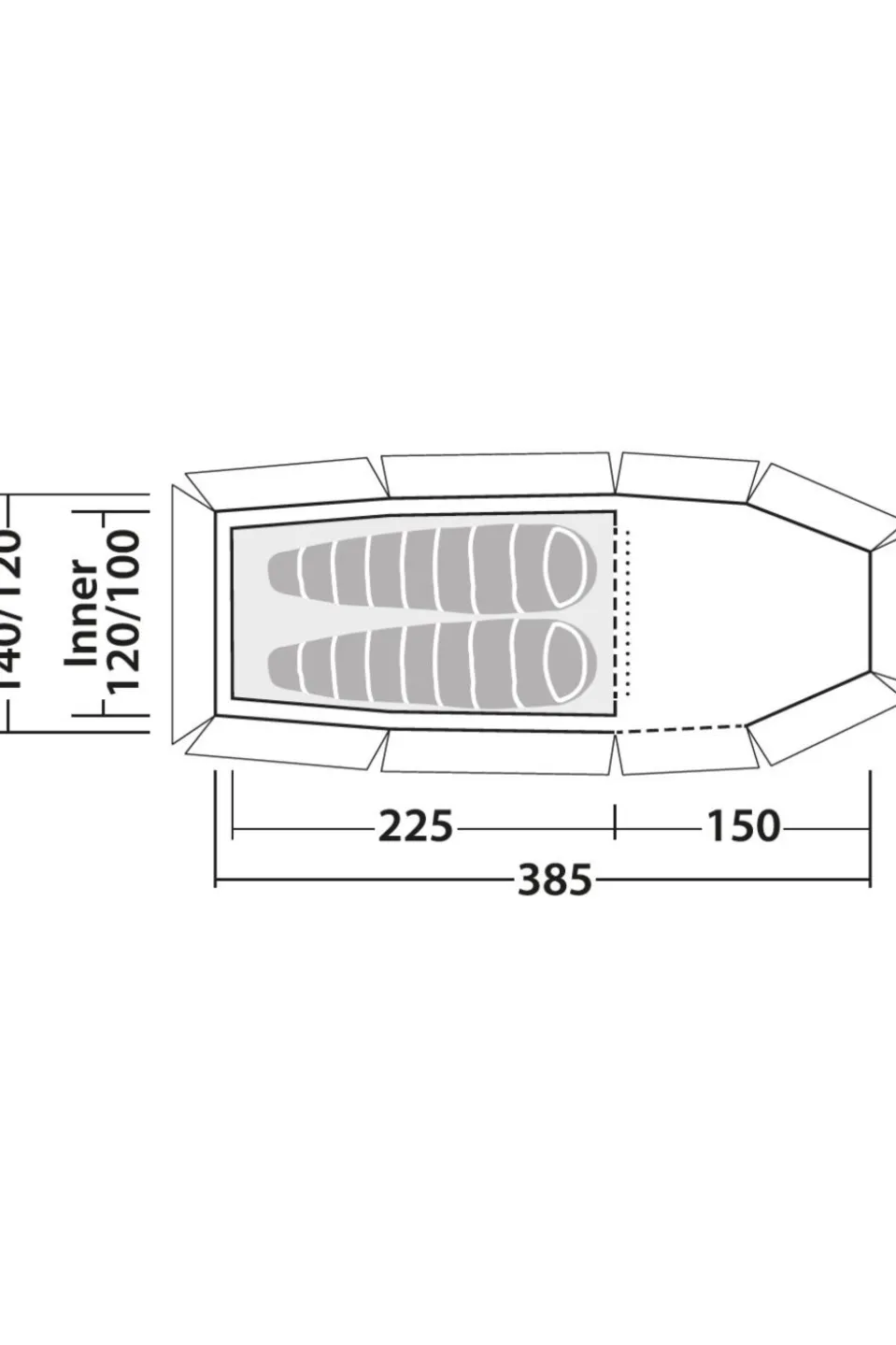 Robens Verhuur - Tent Nordic Lynx 2