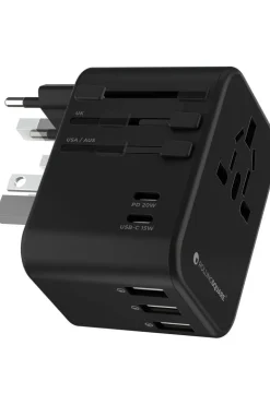 Rolling Square Wereldstekker Travel Adapter - Qc 35,5W