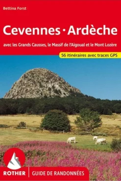 Rother Cévennes - Ardèche guide rando 56T