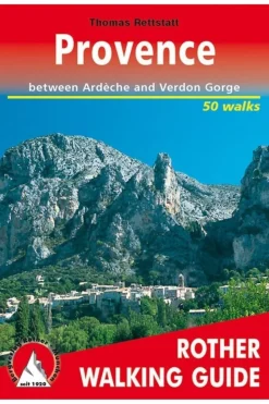 Rother Provence walking guide 50 walks Ardèche & Verdon Gorge