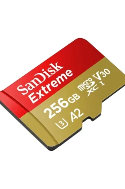 Sandisk Accessoire Microsdxc Extreme 256Gb 190/130 Mb/S - A2 - V30 -