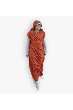 Sea To Summit Lakenzak Reactor Fleece Sleepingbag Liner Mummy W/Drawcord Standard