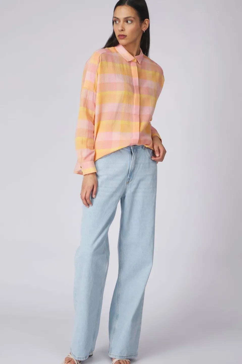 Selected Broek Aliceide Lon Skylue U
