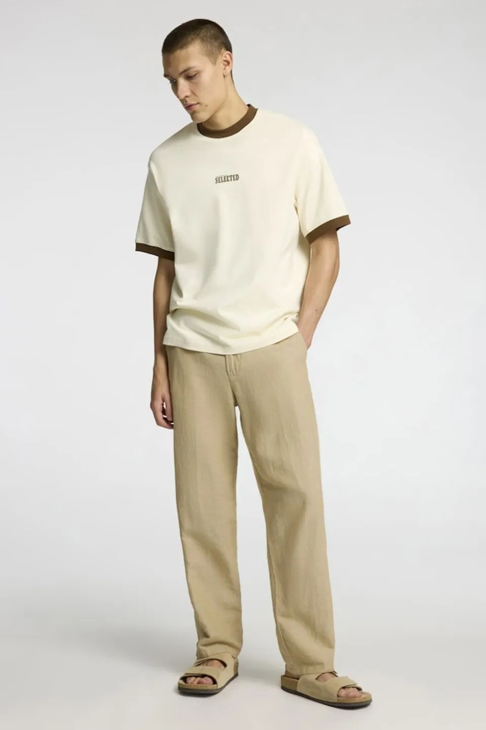 Selected Broek Slh220-Loose Mads Sun