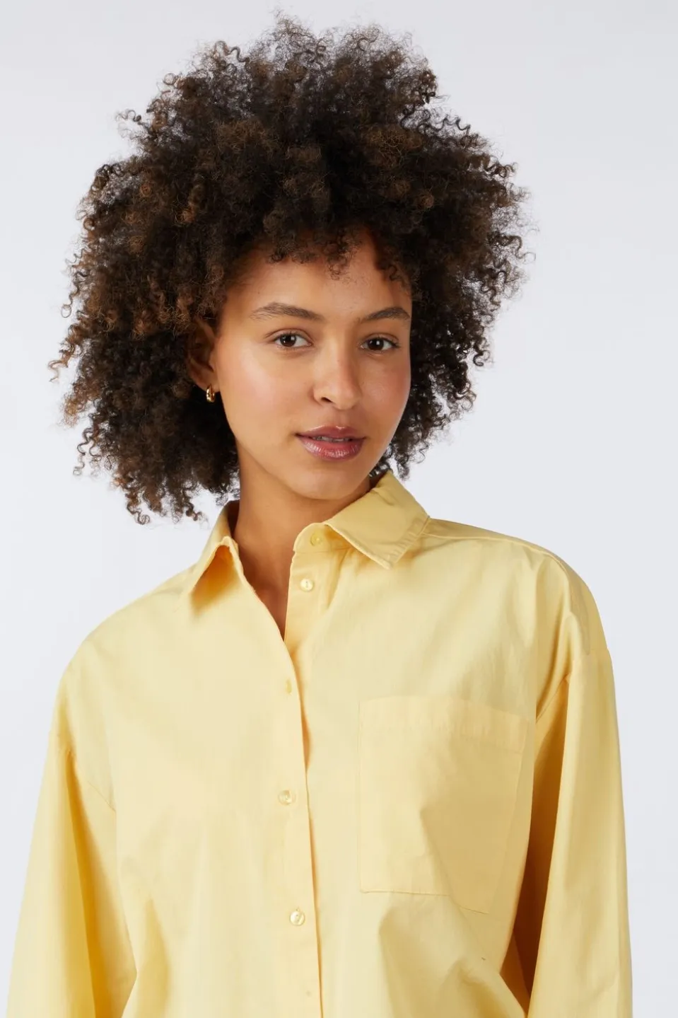 Selected Hemd Astha Cropped Boxy