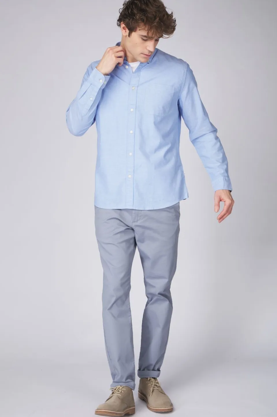 Selected Hemd Regrick-Ox Flexss