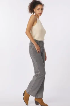 Selected Jeans Alice Wid Long Eloise Gre Jea