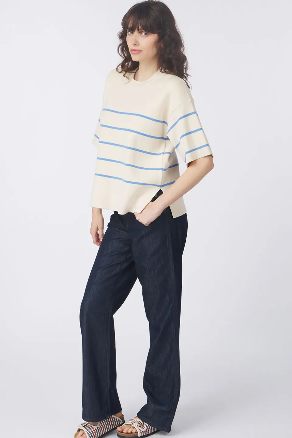 Selected Jeans Wide Vela Hw Jeans