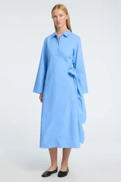 Selected Jurk Aviana Ls Midi Wrap B