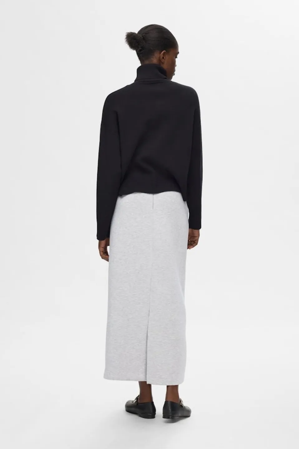 Selected Rok Jamila Hw Midi Skirt