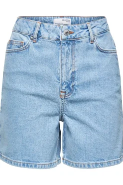Selected Short Krista Light Blue