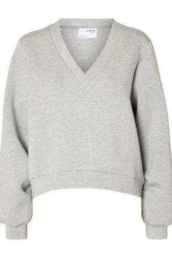 Selected Trui Jamila Ls V-Neck Sweat