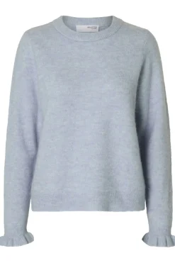 Selected Trui Lulu Ls Frill Cuff