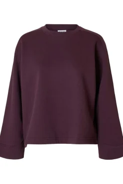 Selected Trui Tabby Ls Raglan O-Neck Sweat