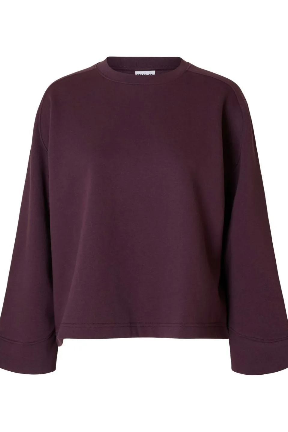Selected Trui Tabby Ls Raglan O-Neck Sweat