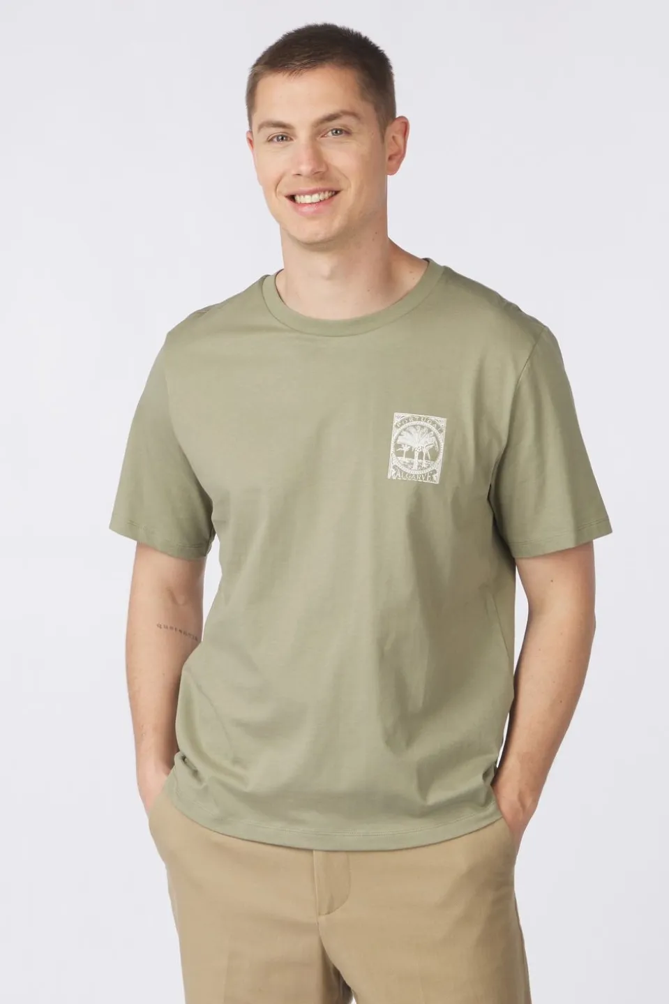 Selected T-Shirt Bosma Ss O-Neck Tee