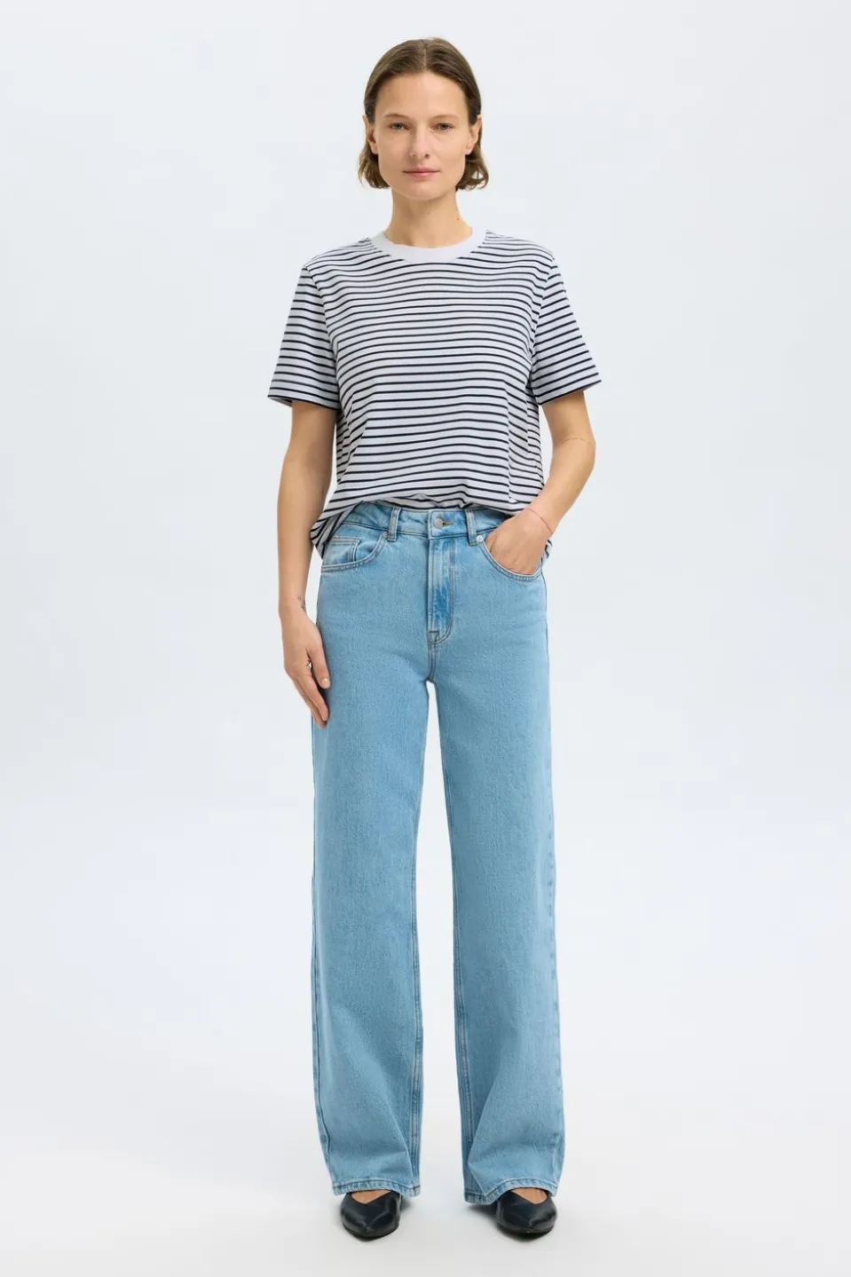 Selected T-Shirt Essential Stripedoxy