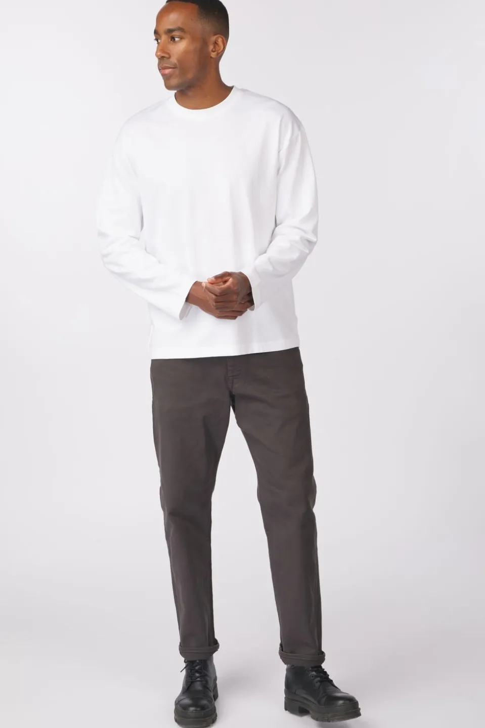Selected T-Shirt Looseoscar Ls O-Neck Tee