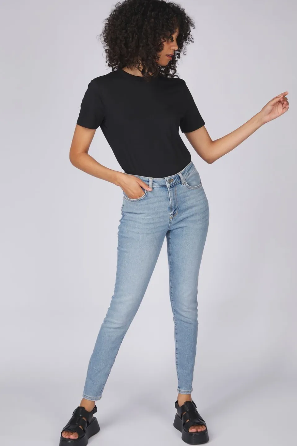 Selected T-Shirt Myperfect Ss Box Cut