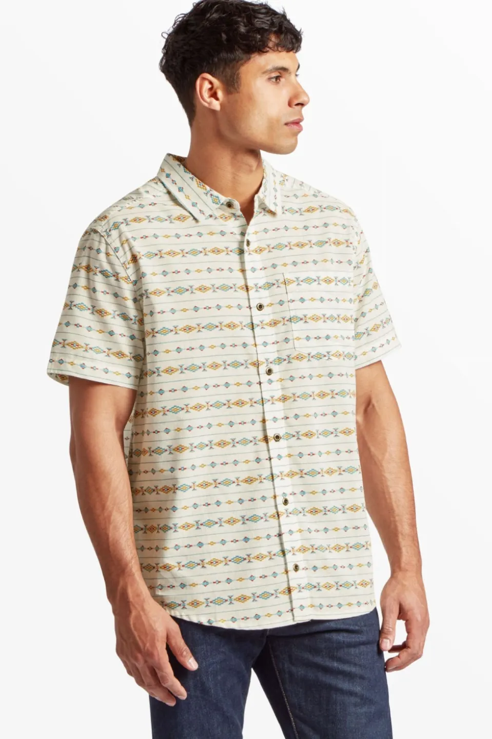 Sherpa Hemd Bagmati Stripe Ss Shirt