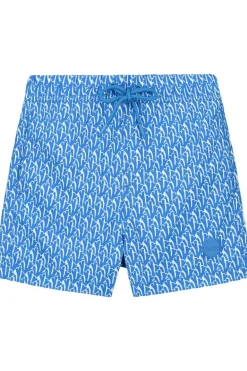 Shiwi Zwemshort Neil Quick Dry 3 Inch Wavy Coral
