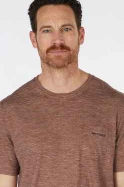 Smartwool T-Shirt Stag Stare Merino Hemp Blend Short Sleev