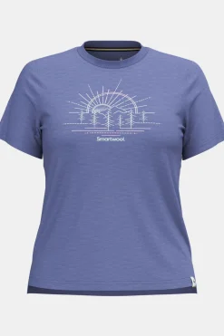 Smartwool T-Shirt Women'S Mountain Sol Short Sleeve Graphi