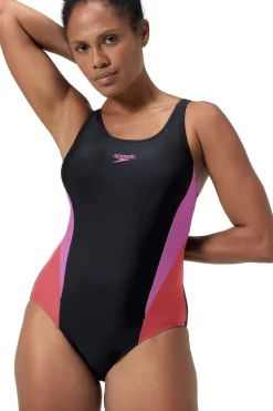 Speedo Badpak Eco Colourblock 2.0 Bla/Blu