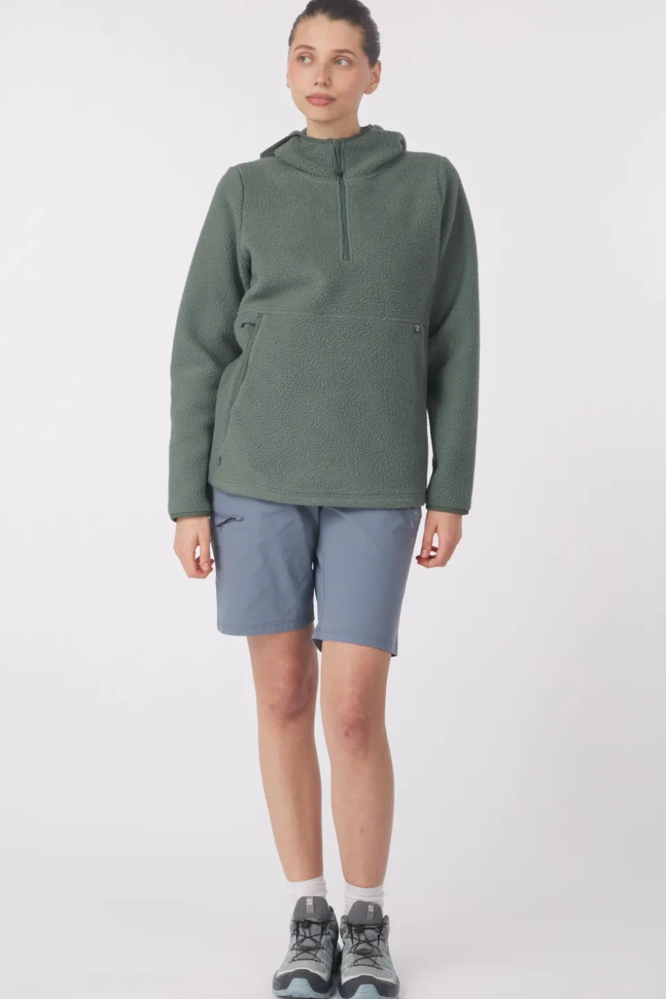 Sprayway Fleece Aber Half Zip Hooded